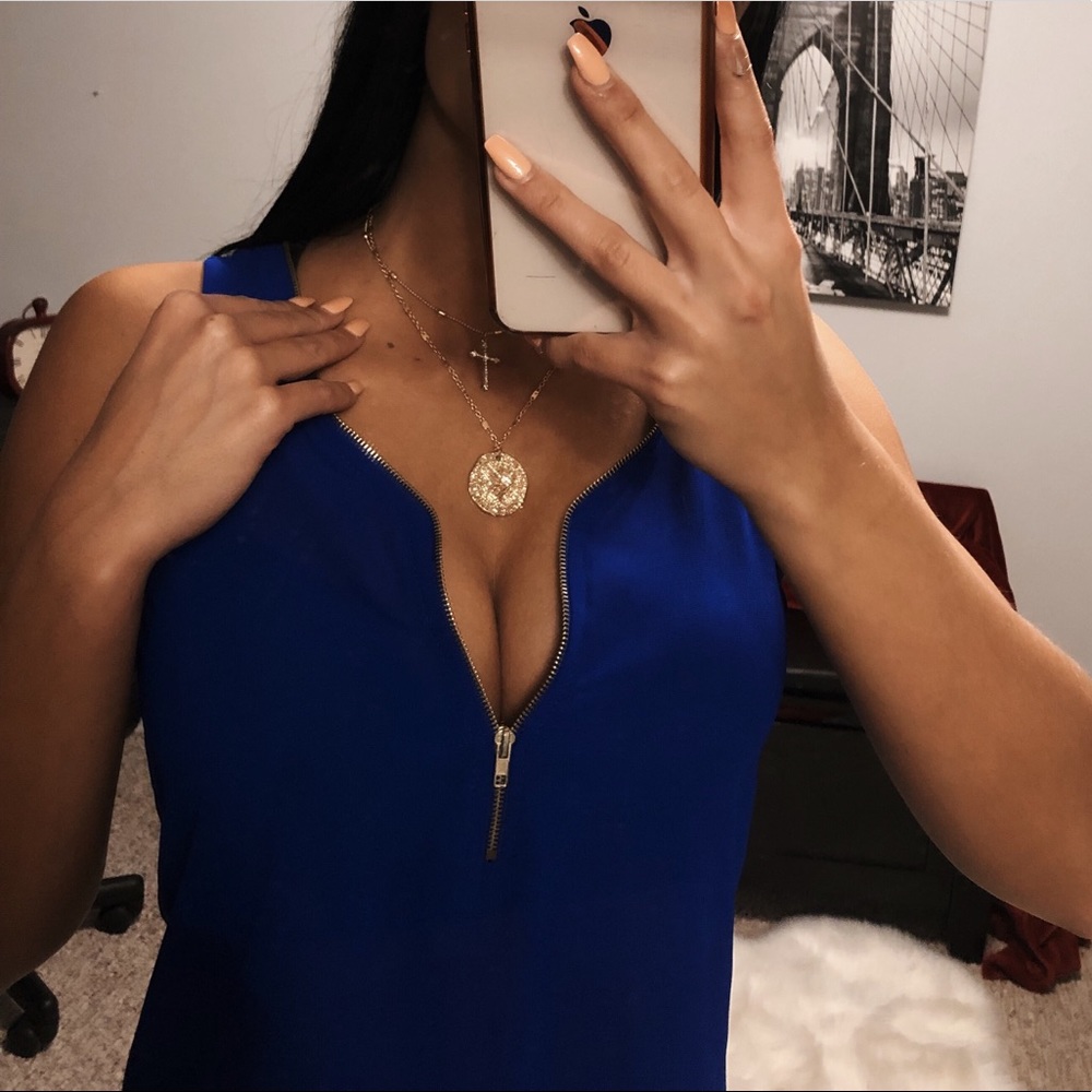 Windsor Front Zip Tank